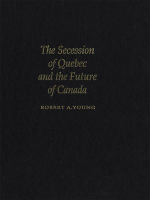 cover image of Secession of Quebec and the Future of Canada